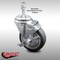 Service Caster 4 Inch SS Thermoplastic Rubber Swivel 10mm Threaded Stem Caster with Brake SCC-SSTS20S414-TPRB-TLB-M1015 - alternate 4